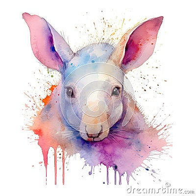 aardvark Generative Ai Stock Photo