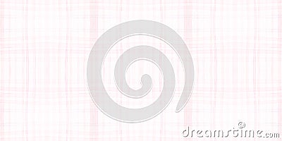 Watercolor Pink Check. Nude Tartan Fabric. Stock Photo