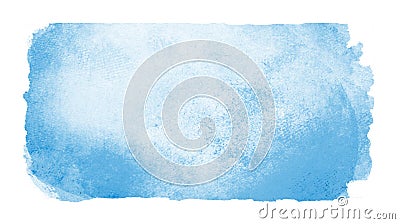 Watercolor rectangle background isolated Stock Photo