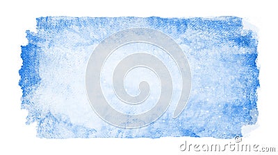 Watercolor rectangle background isolated Stock Photo