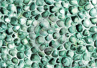 Watercolor seamless stone pattern. Stock Photo