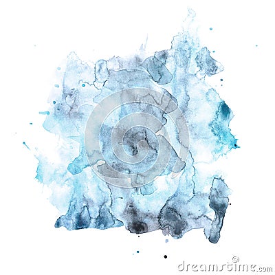 Watercolor stains Stock Photo