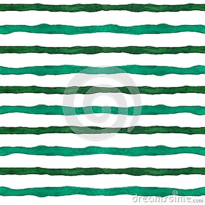 Watercolor stripes seamless pattern, hand drawn abstract texture for paper, fabric, backdrops, wrapping Stock Photo