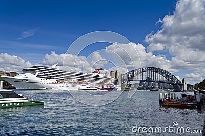 Watercraft on Sydney Harbour Editorial Stock Photo