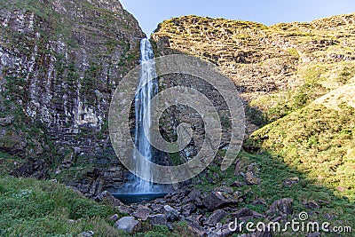 Waterfall Casca Danta Serra da Canastra Montains state Park, Minas Gerais, Brazil Stock Photo