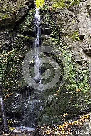 Waterfall of Ilona Walley, Hungary, Parad Stock Photo