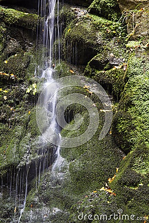 Waterfall of Ilona Walley, Hungary, Parad Stock Photo