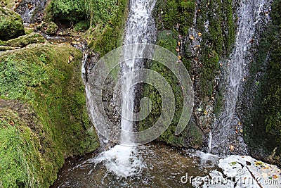 Waterfall - Jankovac, Papuk, Croatia Stock Photo