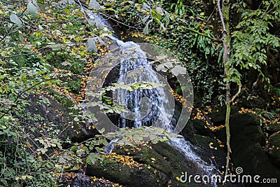 Waterfall - Jankovac, Papuk, Croatia Stock Photo