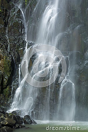 Waterfall landscape Stock Photo