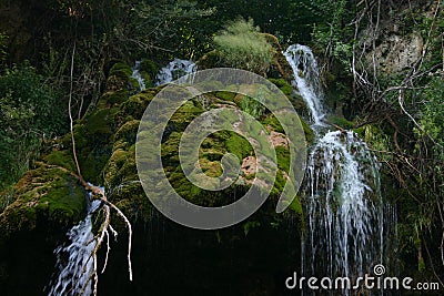 Waterfall Lisine, Serbia Stock Photo