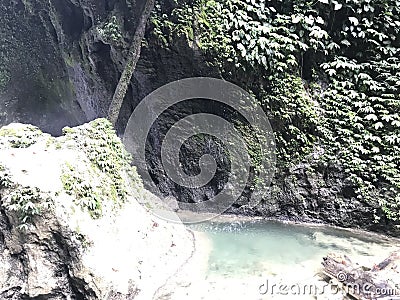Waterfall Nabire Papua Indonesia Stock Photo