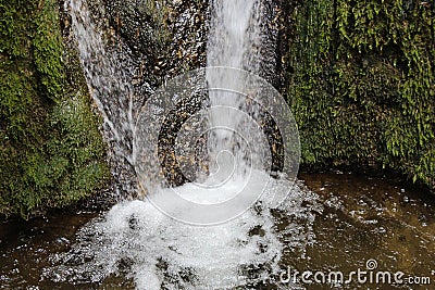 Waterfall - Jankovac, Papuk, Croatia Stock Photo