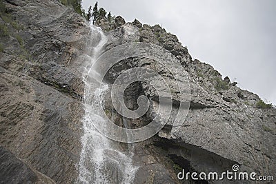 Waterfall Shirlak in Altai Mountains, Altay Republic, Siberia Stock Photo