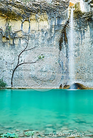 Waterfall Sopot, Istria, Croatia Stock Photo