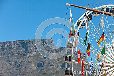An der Waterfront in Kapstadt Editorial Stock Photo