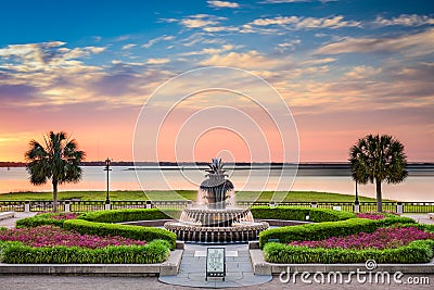 Waterfront Park Charleston Stock Photo