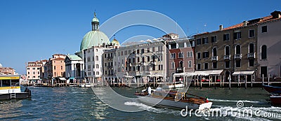 Waterfront Venice Stock Photo