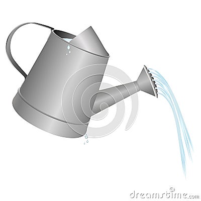 Watering can Vector Illustration