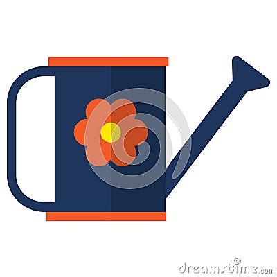 The watering can icon, vector illustration Vector Illustration