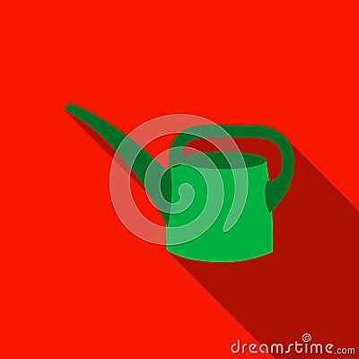 Watering can icon of vector illustration for web and mobile Vector Illustration