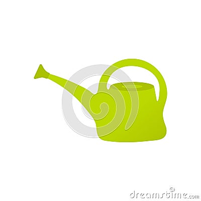 Watering can vector icon Vector Illustration