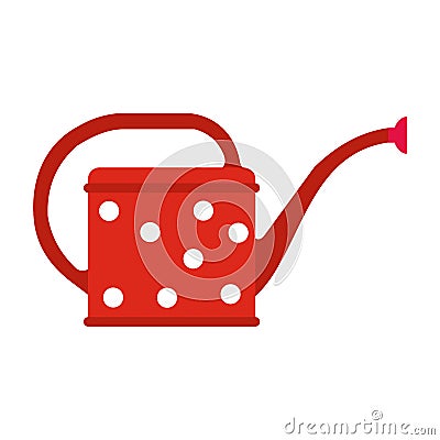 Watering flat icon Vector Illustration