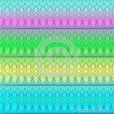 Watermarks pattern guilloche for certificate, Vector Illustration