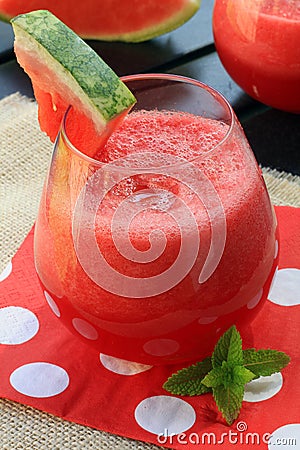 Watermelon drink Stock Photo