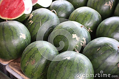 watermelon fruit Stock Photo