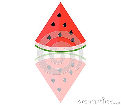 Watermelon illustrated Stock Photo