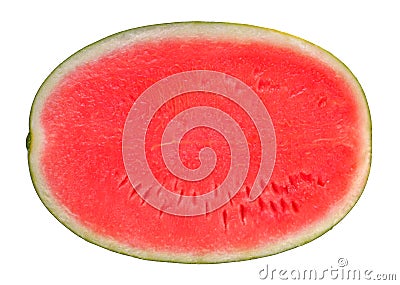 Watermelon isolated on white background Stock Photo