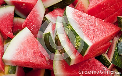 Watermelon Slices Stock Photo