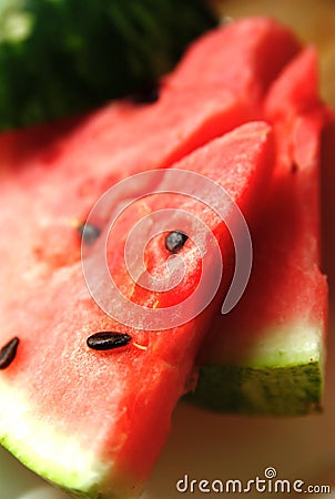 Watermelon slices. Stock Photo