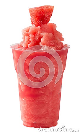 Watermelon smoothie Stock Photo