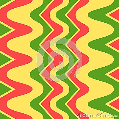 Watermelon textile seamless pattern Vector Illustration