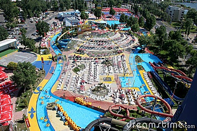 Waterpark Editorial Stock Photo