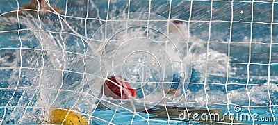 Waterpolo Action Stock Photo
