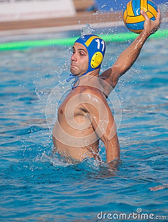 Waterpolo player Editorial Stock Photo