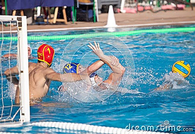 Waterpolo player Editorial Stock Photo