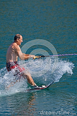 Waterskiier Editorial Stock Photo