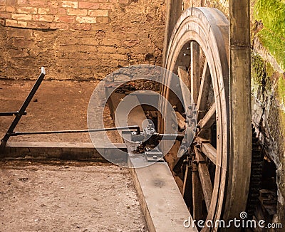 Waterwheel Stock Photo