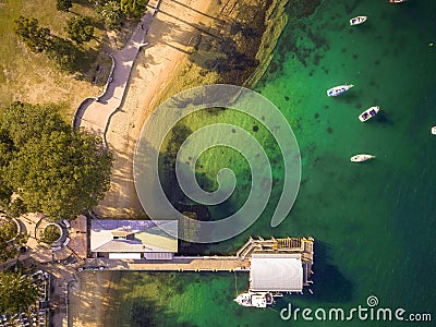 Watsons Bay, Sydney Australia aerial Stock Photo