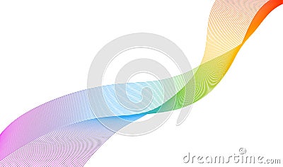 Wave of the black lines. Abstract wavy stripes. High resolution Stock Photo