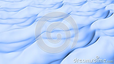 Wave blue Fresh nature concept Digital data flow Slow motion 1000 fps 3d Stock Photo