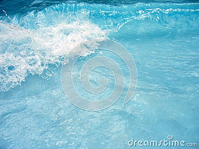 Wave breaking Stock Photo