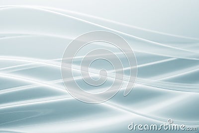 Wave of cellophane Stock Photo