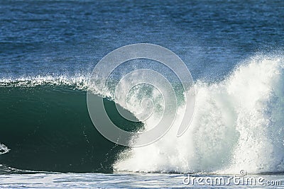Wave Hollow Water Stock Photo