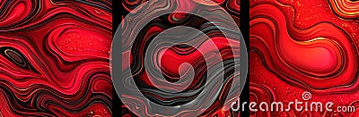 Wave lines pattern background, seamless zigzag stroke texture with undulate squiggle stripes element, repeated as an Stock Photo