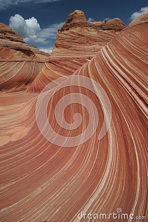 The Wave. Paria Canyon. Stock Photo